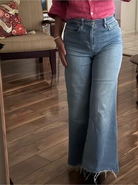 Frame palazzo jeans